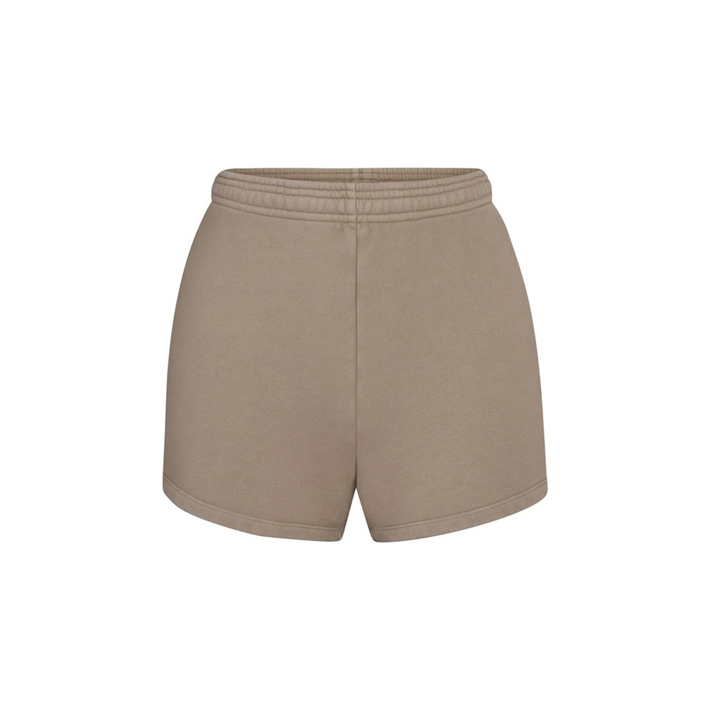 NWT SKIMS Outdoor Fleece Short in DESERT size S